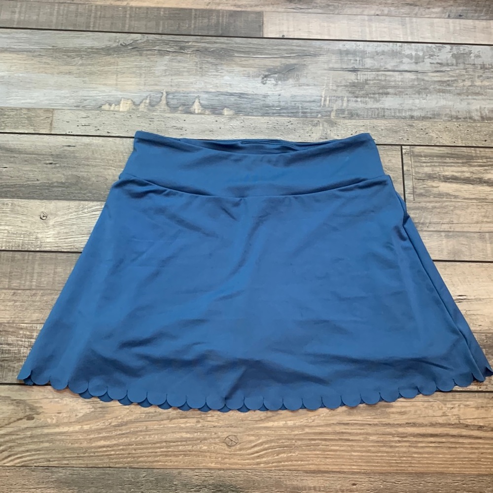 Crown and Ivy Blue Tennis Skirt